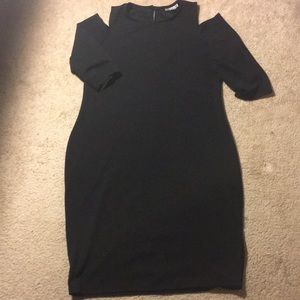 Black dress plus size
